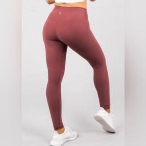 Buffbunny rosa leggings windsor wine red